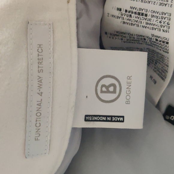 Bogner Mageli Insulated Ski Pants in Orange Floral 4 - Picture 6 of 8